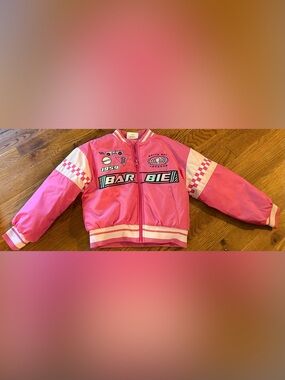 Barbie Bomber Jacket, Size 6-6X, EUC